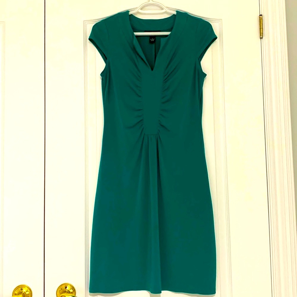 GORGEOUS Alfani Teal Soft Flowy Dress